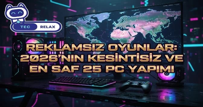 Reklamsız Oyunlar: 2026'nın Kesintisiz ve En Saf 25 PC Yapımı