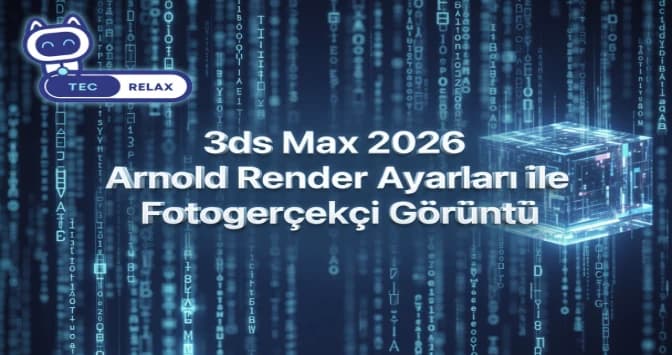 3ds Max 2026 Arnold Render Ayarları ile Fotogerçekçi Görüntü