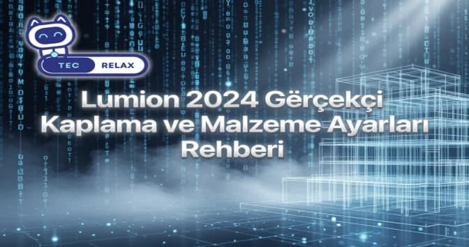 Lumion 2024 Gerçekçi Kaplama ve Malzeme Ayarları Rehberi