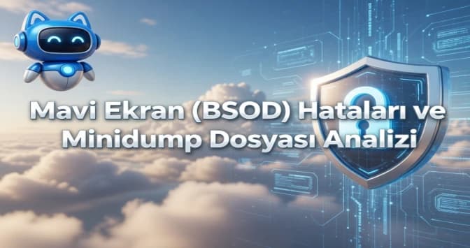 Mavi Ekran (BSOD) Hataları ve Minidump Dosyası Analizi