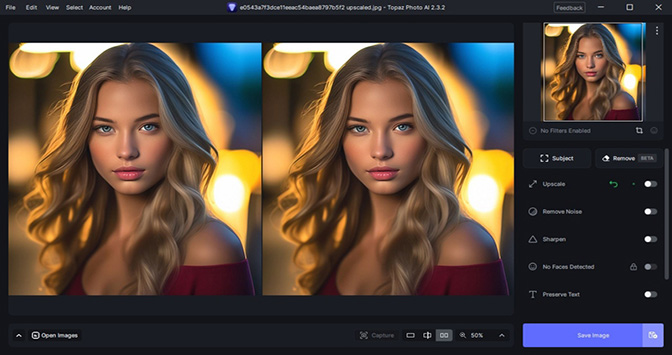 Topaz Photo AI İndir – Full PC (x64) ekran görüntüsü  İndir - TecRelax Ücretsiz Yazılım